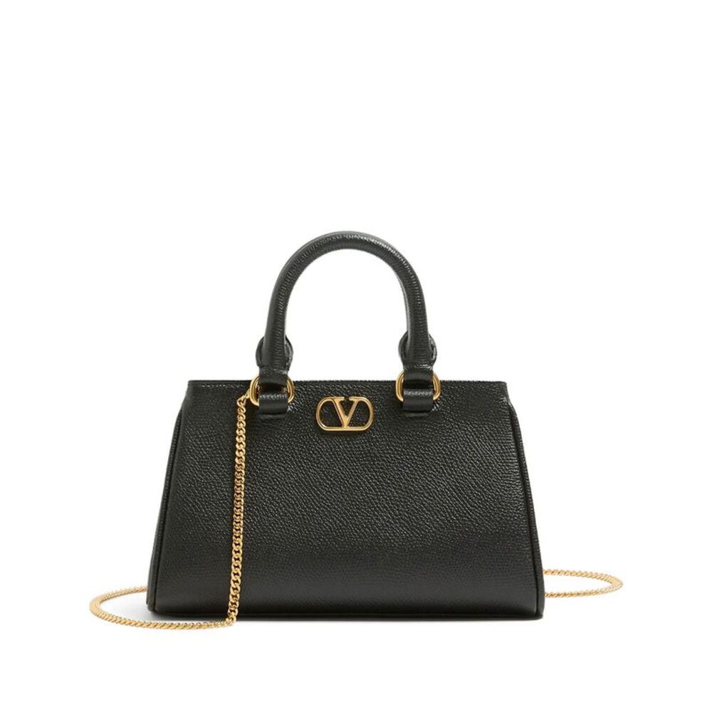 Vlogo Signature Mini Bag In Grainy Leather Women